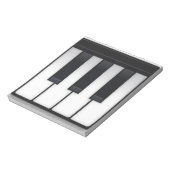 Piano Emoji Notizblock (Rotiert)