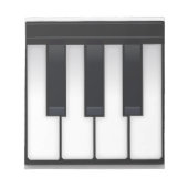 Piano Emoji Notizblock (Vorderseite)