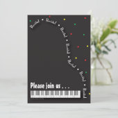 Piano-Erwägung Einladung (Stehend Vorderseite)