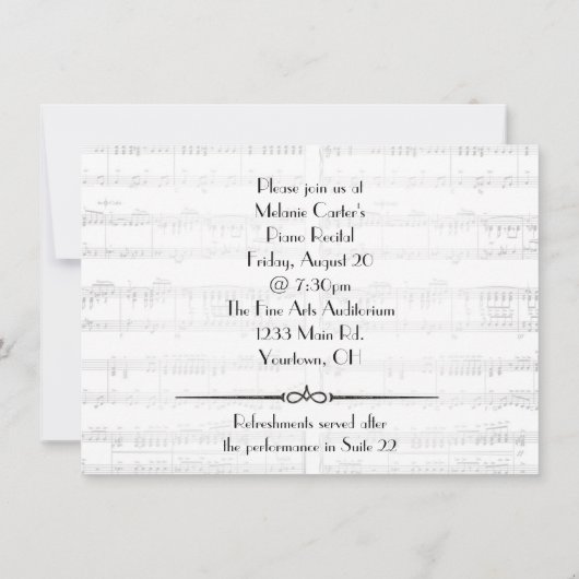 Piano Erwägungsgrund Einladung (Rückseite)