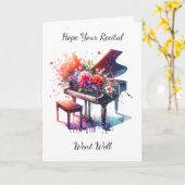 Piano Erwägungsgrund | Entschuldige, dass ich nich Karte (Gelbe Blume)