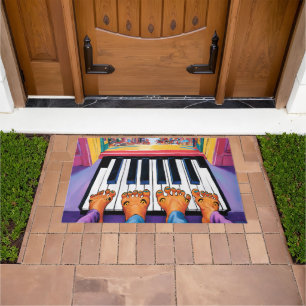 Piano Feet Doormat Fußmatte