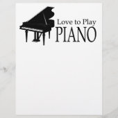 Piano Flyer (Vorne)