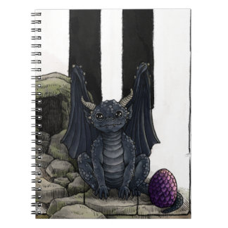 Piano Forest Dragon Notebook Notizblock