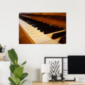Piano Foto Poster (Heimbüro)