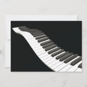 Piano führt Einladungen durch (Vorderseite)