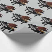 Piano Geschenkpapier (Ecke)