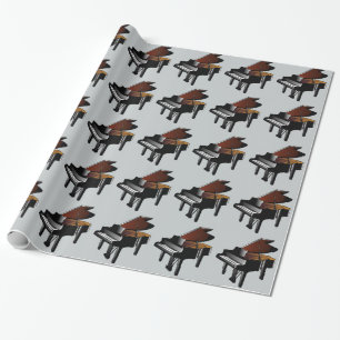 Piano Geschenkpapier