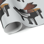 Piano Geschenkpapier (Rolleneckpunkt)