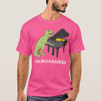 Piano Gift Shirt Pianist Pianosaurus T Rex Piano P