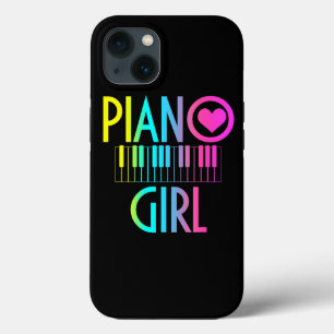 Piano Girl Funny Pianist Musiknoten Musikalisch Ke Case-Mate iPhone Hülle