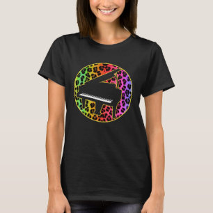 Piano Girl Pianist Dozentin Pianistin Klavierspiel T-Shirt