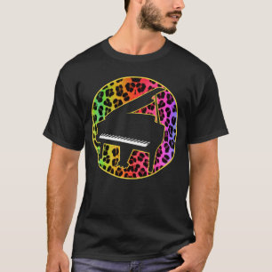 Piano Girl Pianist Dozentin Pianistin Klavierspiel T-Shirt