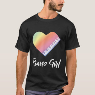 Piano Girl Pianist Konzertveranstaltung T-Shirt