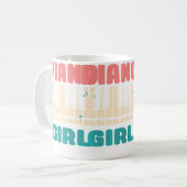 Piano Girl Piano Player Jazz Instrument Music Funn Kaffeetasse (Vorderseite Links)