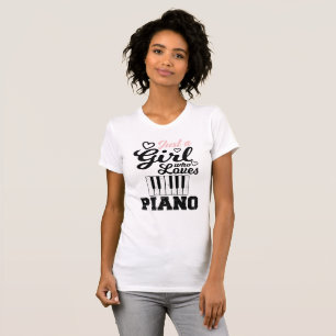 Piano Girl T-Shirt