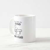 Piano Happy Place Kaffeetasse (Vorderseite Links)
