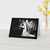 Piano & Harp [Grußkarte] Karte (Gelbe Blume)