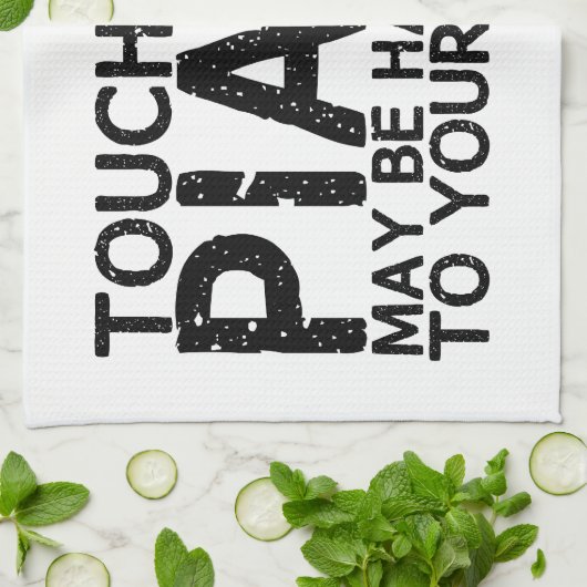 Piano Hazard Handtuch (Gefaltet)