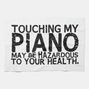 Piano Hazard Handtuch