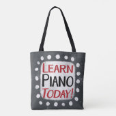 Piano Heute Totasche lernen Tasche (Rückseite)