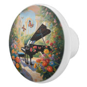 Piano im Garten Keramikknauf (Rechts)