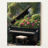 Piano in Bloom- Gartenmalerei Planer (Rückseite)