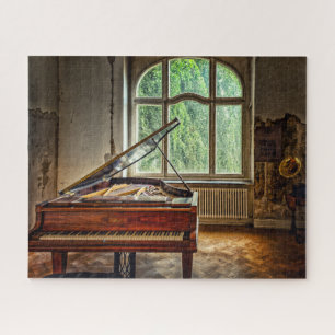 Piano in der Villa Puzzle