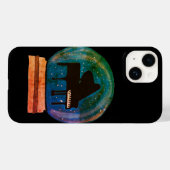 Piano in einem Schneeglobe Case-Mate iPhone Hülle (Rückseite (Horizontal))