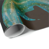 Piano in einem Schneeglobe Geschenkpapier (Rolleneckpunkt)