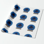 Piano in einem Schneeglobe Geschenkpapier (Ungerollt)