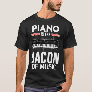 Piano ist der Beginn des musikalischen Funny Orche T-Shirt