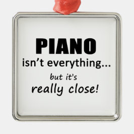 Piano ist nicht alles ornament aus metall