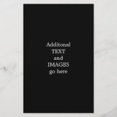 Piano Jazz Blues Music Concept Flyer (Hinten)