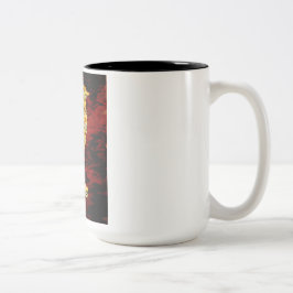 Piano-Kaffee-Tasse Zweifarbige Tasse