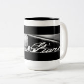 Piano - Kaffee, Tee-Tasse, Cup Zweifarbige Tasse (VorderseiteRechts)