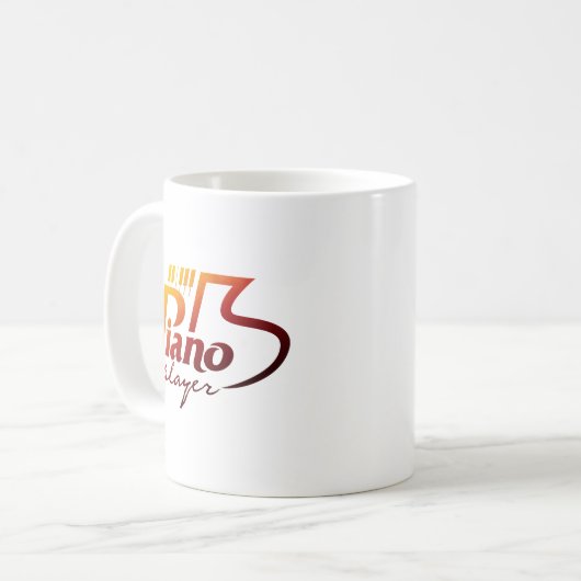 Piano Kaffeetasse (Vorderseite Links)