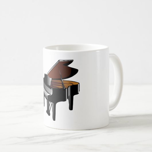 Piano Kaffeetasse (VorderseiteRechts)