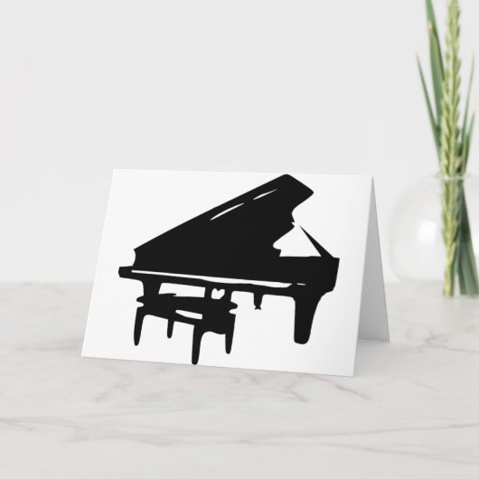 Piano Karte (Vorderseite)