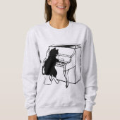 PIANO-KatzenT - Shirt (Vorderseite)