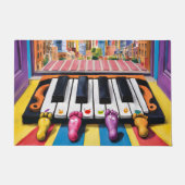 Piano Key Doormat Fußmatte (Vorderseite)