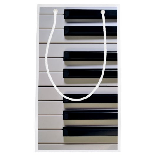 Piano Key-Geschenktasche Kleine Geschenktüte (Vorderseite)