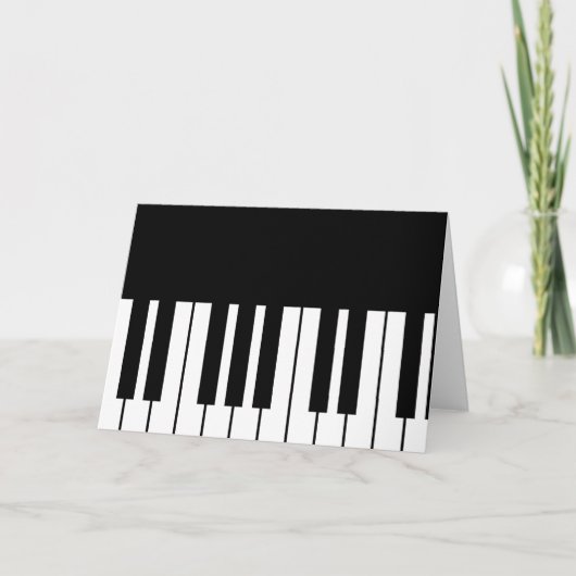 Piano Key Karte (Vorderseite)