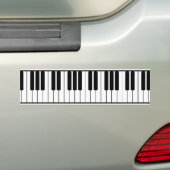 Piano Keyboard Autoaufkleber (Auf Auto)