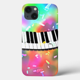 Piano Keyboard buntes Musikthema, Case-Mate iPhone Hülle