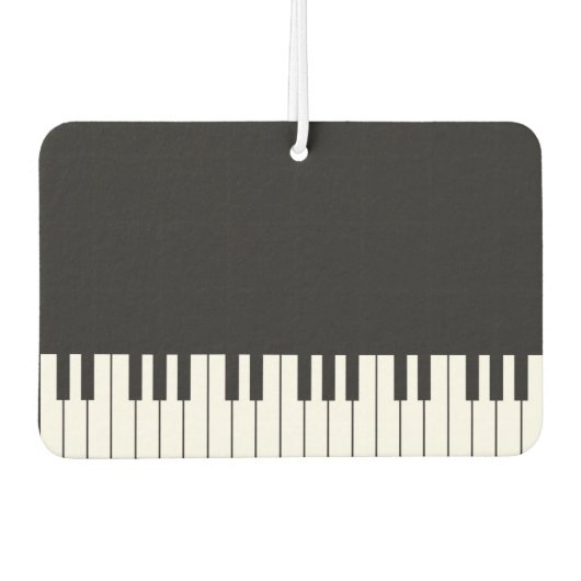 Piano Keyboard Car Air Freshener Autolufterfrischer (Vorderseite)