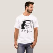 PIANO KEYBOARD CAT-T - Shirt (Vorne ganz)