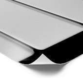 Piano Keyboard Custom Poster (Ecke)