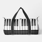 Piano Keyboard Design Duffel Bag Duffle Bag (Vorderseite)
