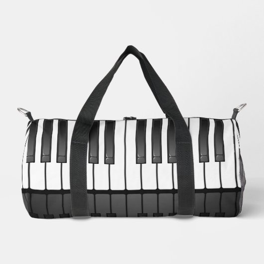 Piano Keyboard Design Duffel Bag Duffle Bag (Vorderseite)